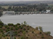Puente de la Presa de San José sobre el rio Duero